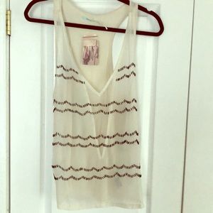 Beaded see through tank!